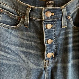 J Crew high Rise Skinny Jeans.  Like new.